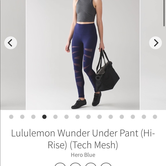 Lululemon wunder under tech mesh - Picture 1 of 5